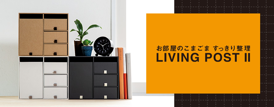 お部屋のこまごますっきり整理「LIVING POST Ⅱ（リビングポストⅡ）」