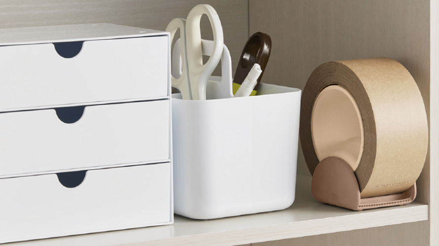 省スペースでキレイに保管