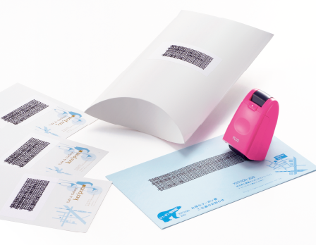 長さ自由自在！ローラースタンプ式